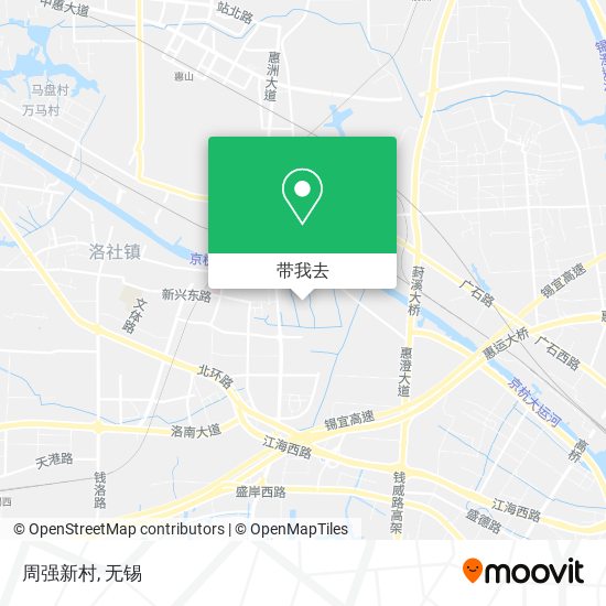 周强新村地图