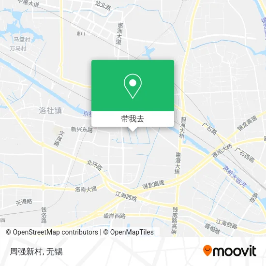 周强新村地图