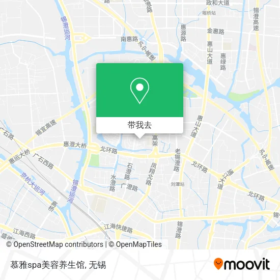 慕雅spa美容养生馆地图