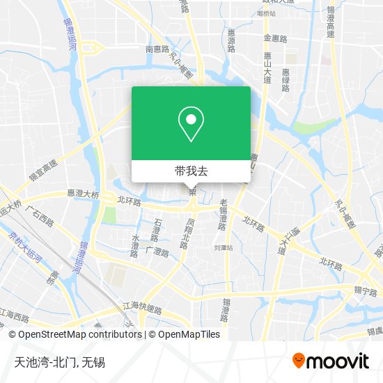 天池湾-北门地图