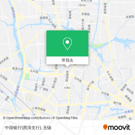 中国银行(西漳支行)地图