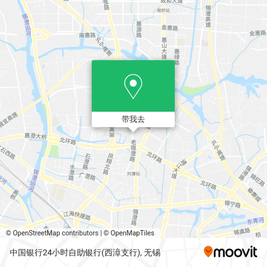 中国银行24小时自助银行(西漳支行)地图