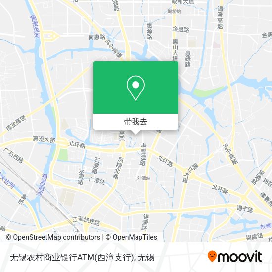 无锡农村商业银行ATM(西漳支行)地图