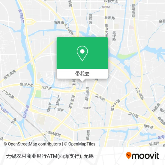 无锡农村商业银行ATM(西漳支行)地图