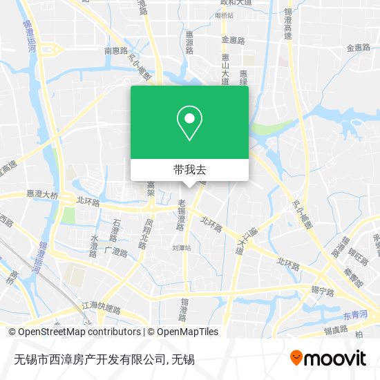 无锡市西漳房产开发有限公司地图