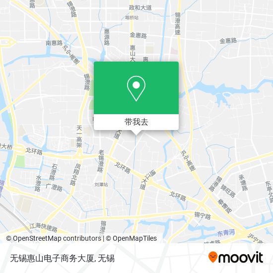 无锡惠山电子商务大厦地图