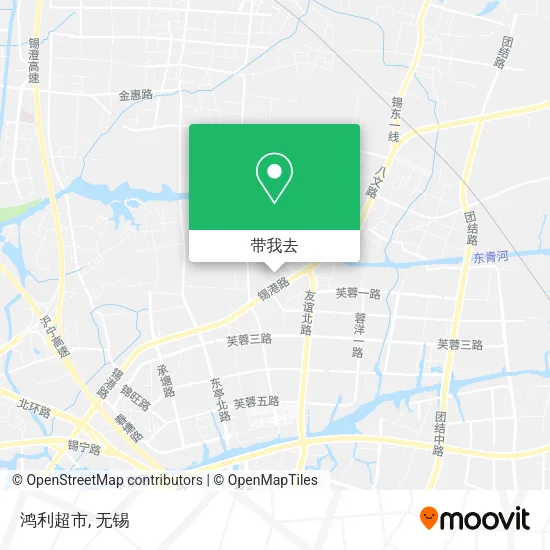 鸿利超市地图