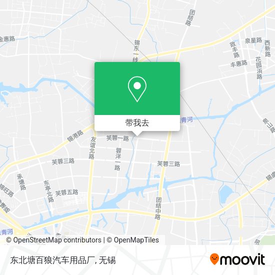 东北塘百狼汽车用品厂地图