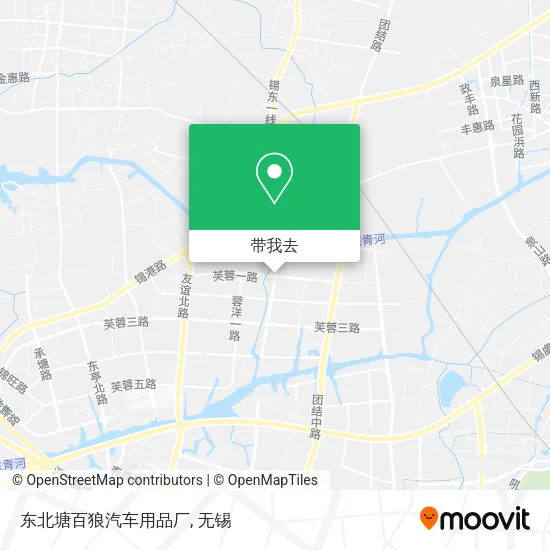 东北塘百狼汽车用品厂地图