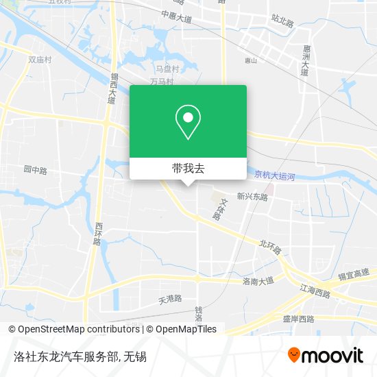 洛社东龙汽车服务部地图