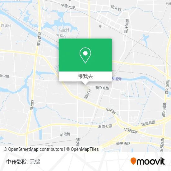 中传影院地图