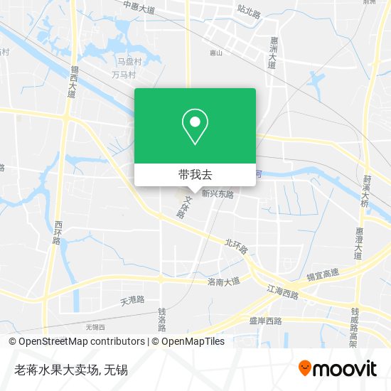 老蒋水果大卖场地图