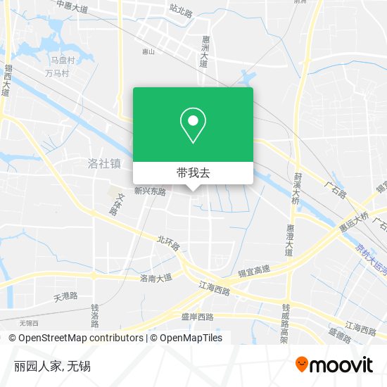 丽园人家地图