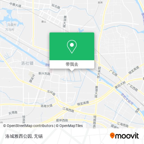 洛城雅西公园地图