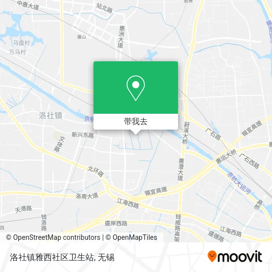 洛社镇雅西社区卫生站地图