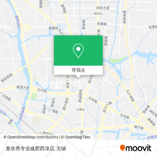 曼依秀专业减肥西漳店地图