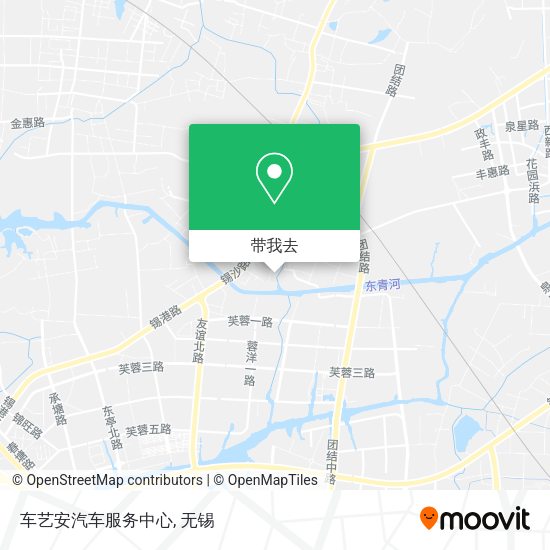 车艺安汽车服务中心地图