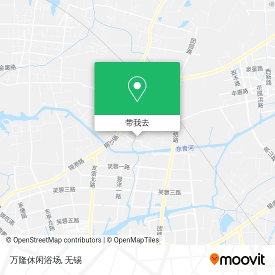 万隆休闲浴场地图