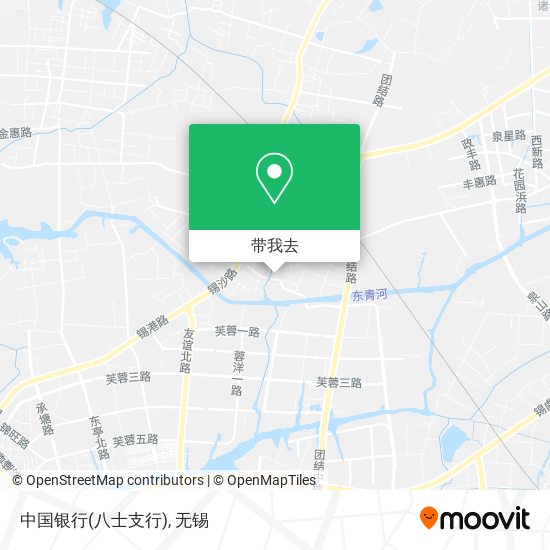 中国银行(八士支行)地图