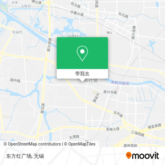 东方红广场地图