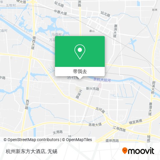 杭州新东方大酒店地图