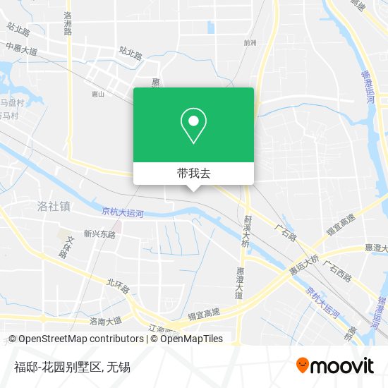 福邸-花园别墅区地图