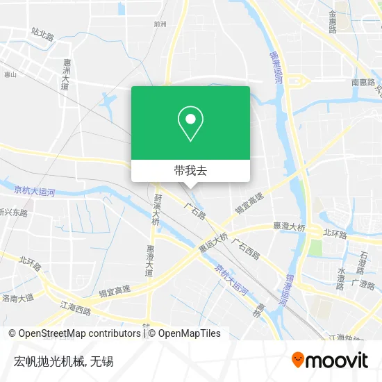 宏帆抛光机械地图