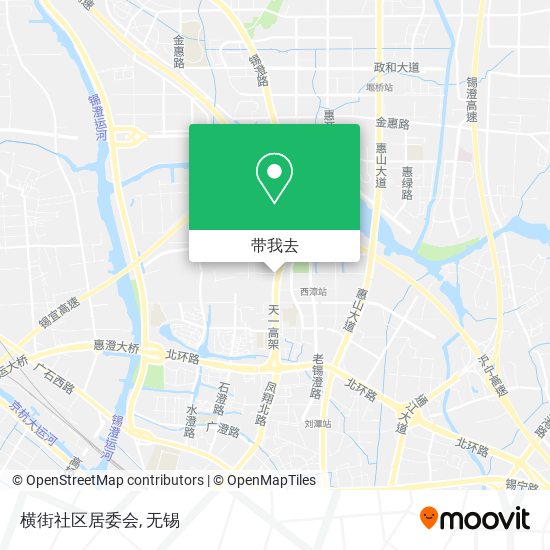 横街社区居委会地图