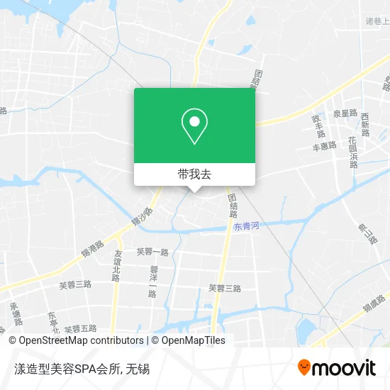 漾造型美容SPA会所地图