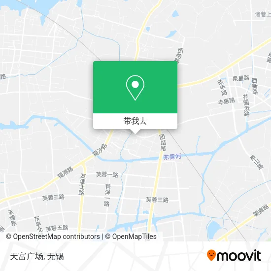 天富广场地图
