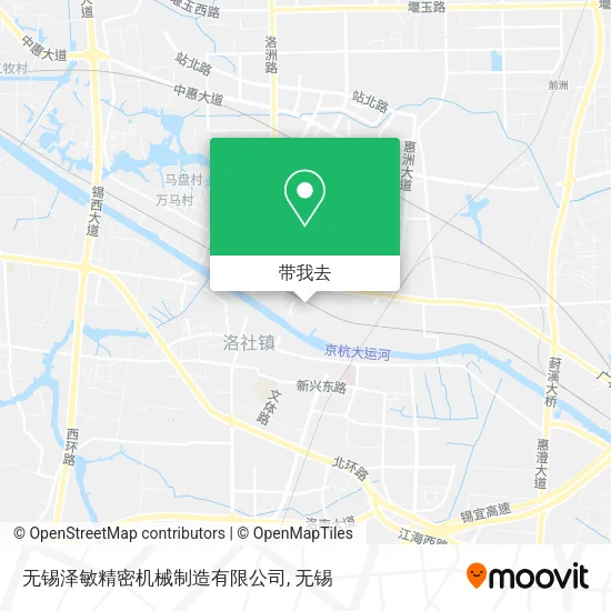 无锡泽敏精密机械制造有限公司地图