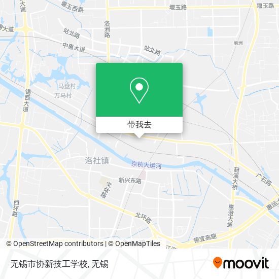 无锡市协新技工学校地图