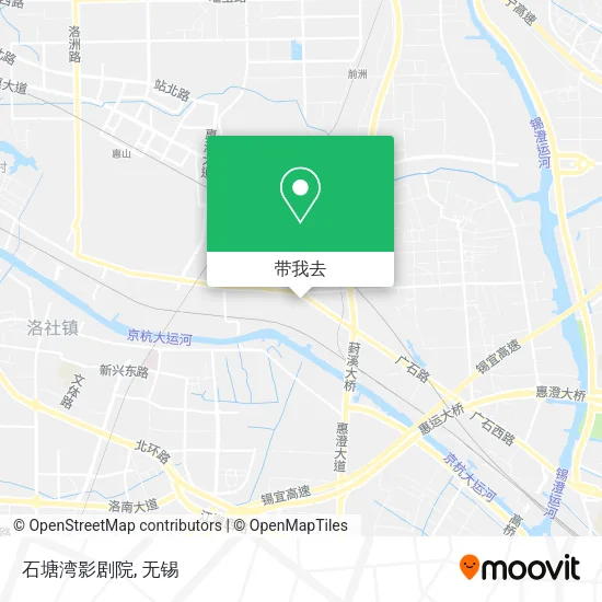 石塘湾影剧院地图