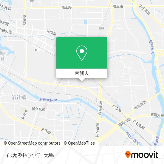 石塘湾中心小学地图