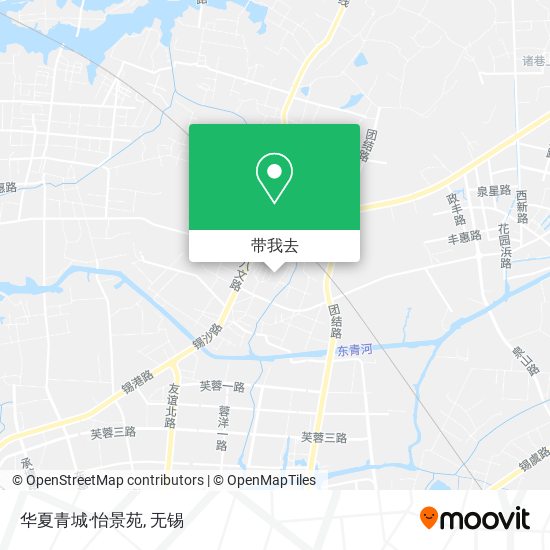 华夏青城·怡景苑地图