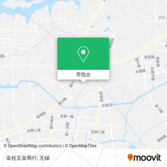金桂五金商行地图