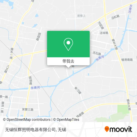 无锡恒辉照明电器有限公司地图
