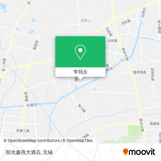阳光鑫燕大酒店地图