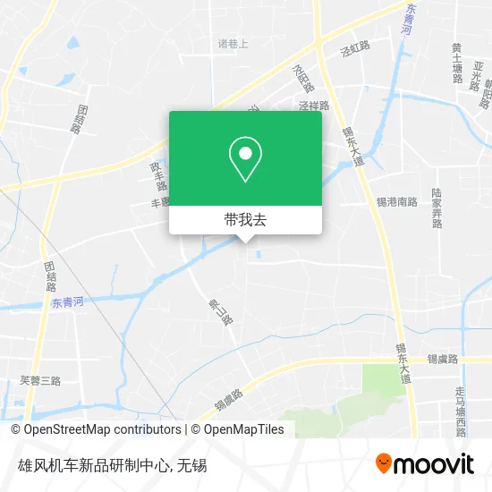 雄风机车新品研制中心地图