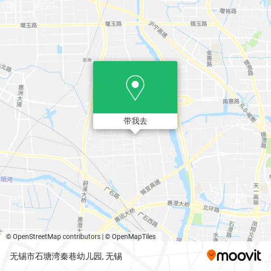 无锡市石塘湾秦巷幼儿园地图