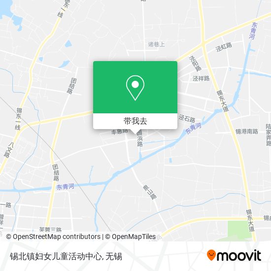 锡北镇妇女儿童活动中心地图