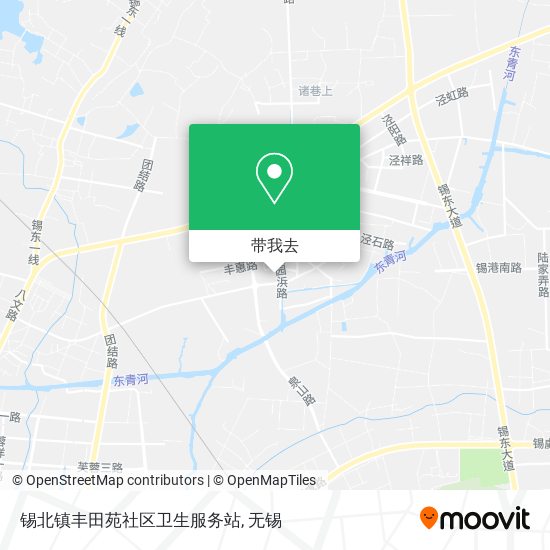 锡北镇丰田苑社区卫生服务站地图