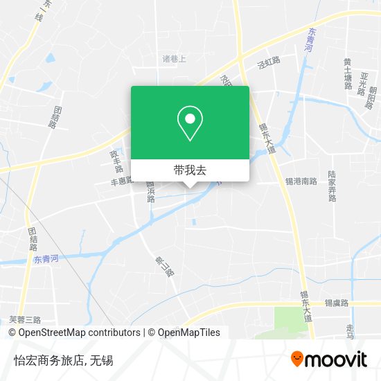怡宏商务旅店地图