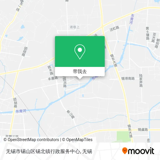 无锡市锡山区锡北镇行政服务中心地图