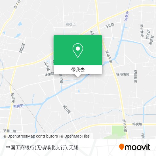 中国工商银行(无锡锡北支行)地图