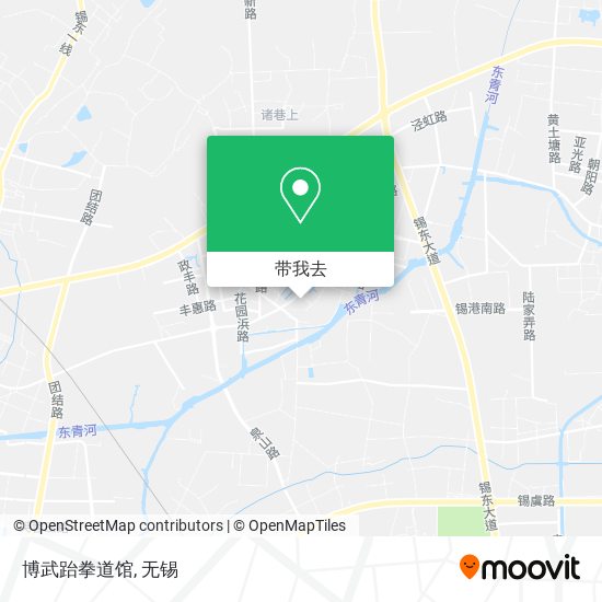 博武跆拳道馆地图