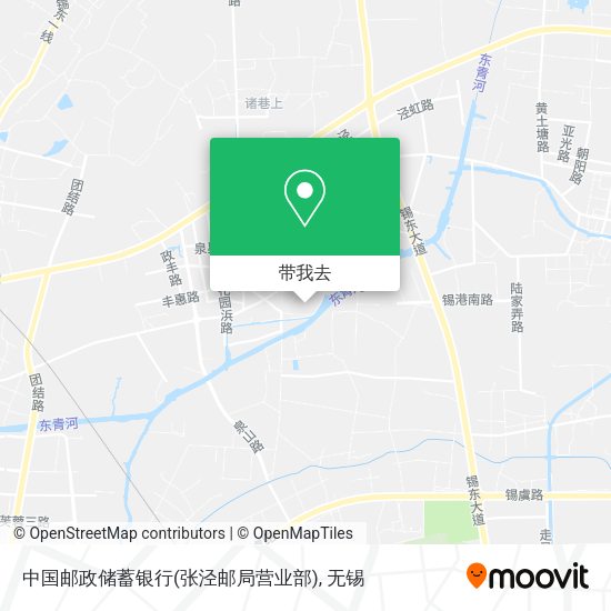 中国邮政储蓄银行(张泾邮局营业部)地图