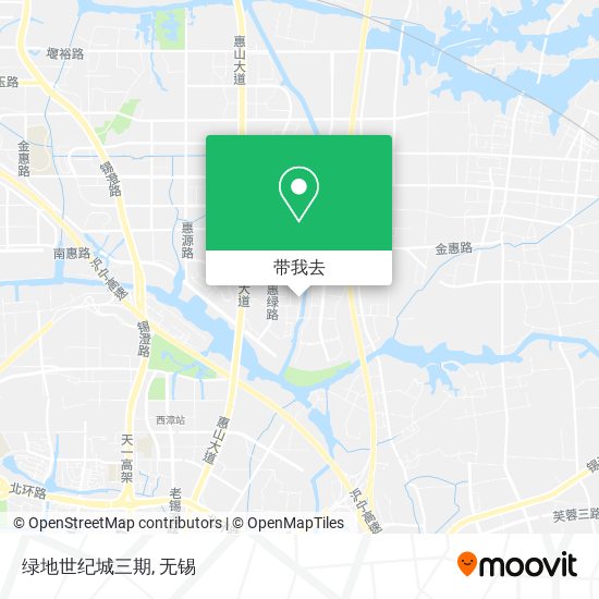 绿地世纪城三期地图