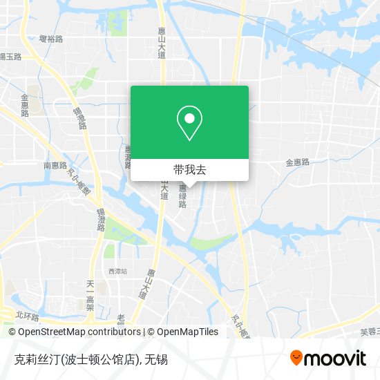 克莉丝汀(波士顿公馆店)地图