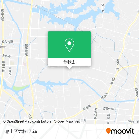 惠山区党校地图